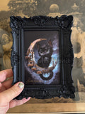 Goodnight Moon Framed Print  (signed) 4x6