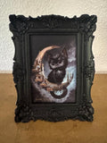 Goodnight Moon Framed Print  (signed) 4x6