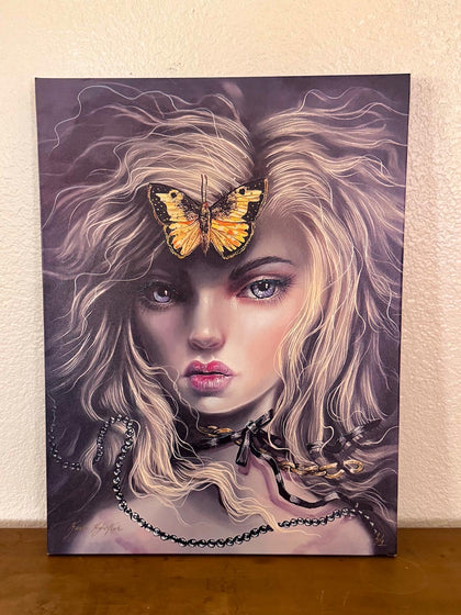 “Chosen” (HAND EMBELLISHED) Canvas Pring- Spring Cleaning treasure (Copy 2)