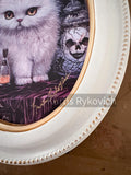 Mortician’s Assistant (signed and framed print)- Spring Cleaning treasure