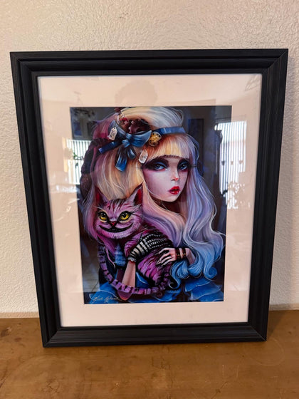 , Framed, Signed Print- Spring Cleaning treasure