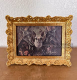 Cottage Bat(signed and framed print)- Spring Cleaning treasure
