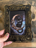 Goodnight Moon Framed Print  (signed) 4x6