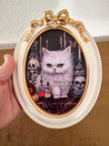 Mortician’s Assistant (signed and framed print)- Spring Cleaning treasure